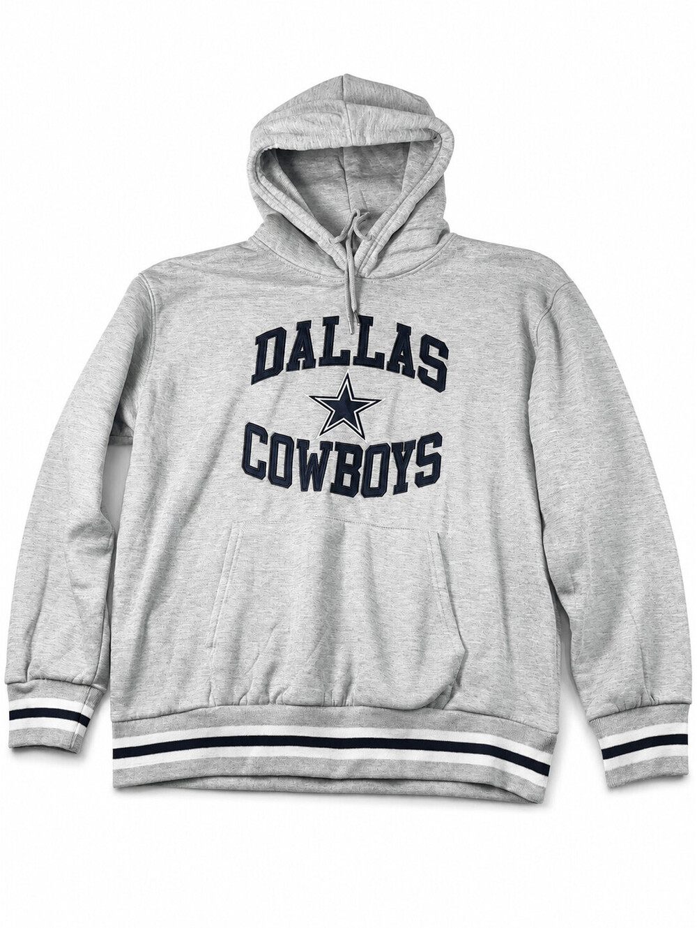 Dallas Cowboys NFL Ultra Game Men’s XXL Gray Pullover Hoodie Sweatshirt